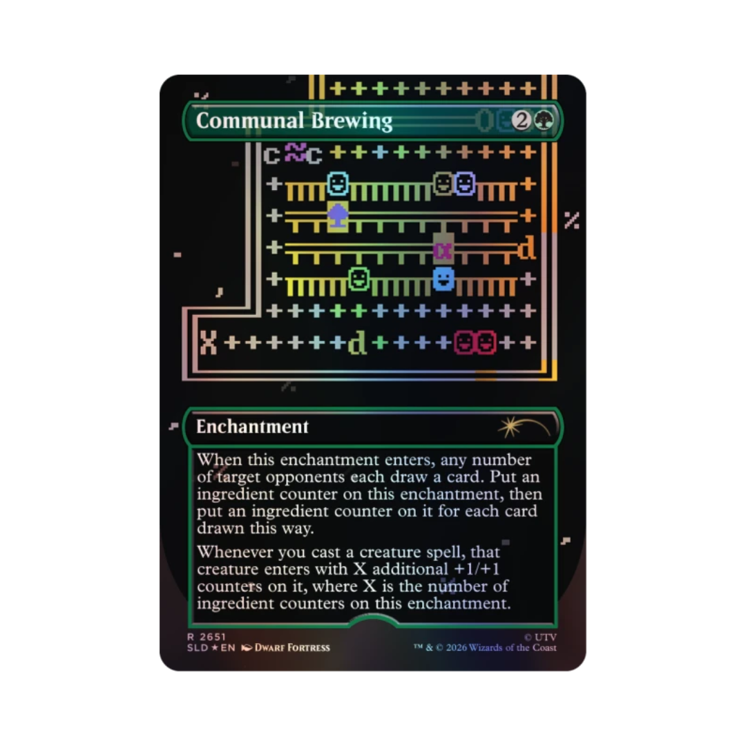 (PREVENTA) MTG Secret Lair - Dwarf Fortress - Create New World - Foil