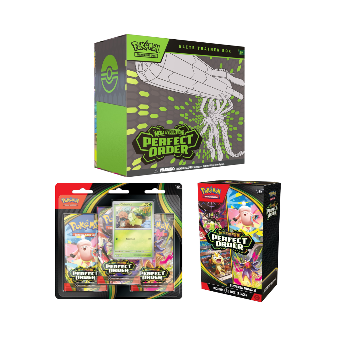 Combo (18 sobres) - Perfect Order - ETB + Blister Pack + Bundle