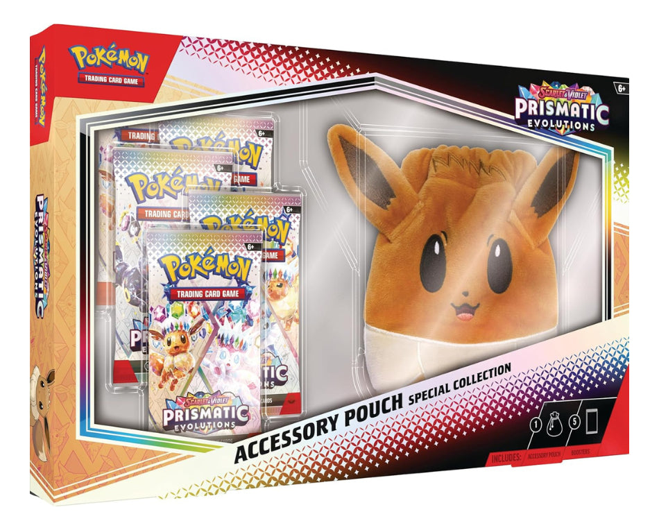 Pokémon Tcg Eevee Accessory Pouch Special Collection Español Prismatic Evolutions Español