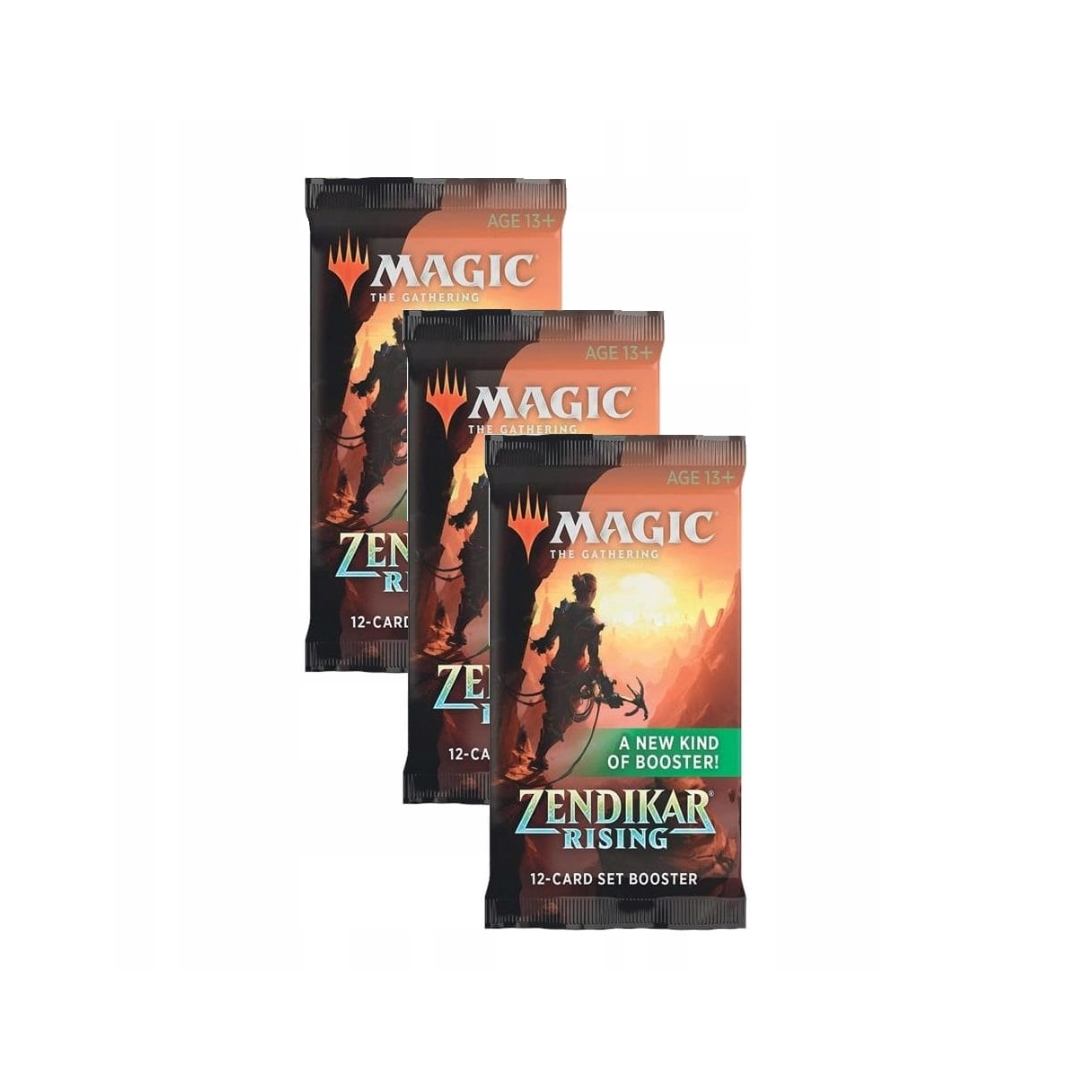 Magic The Gathering: Zendikar Rising - Set Boosters - Ingles