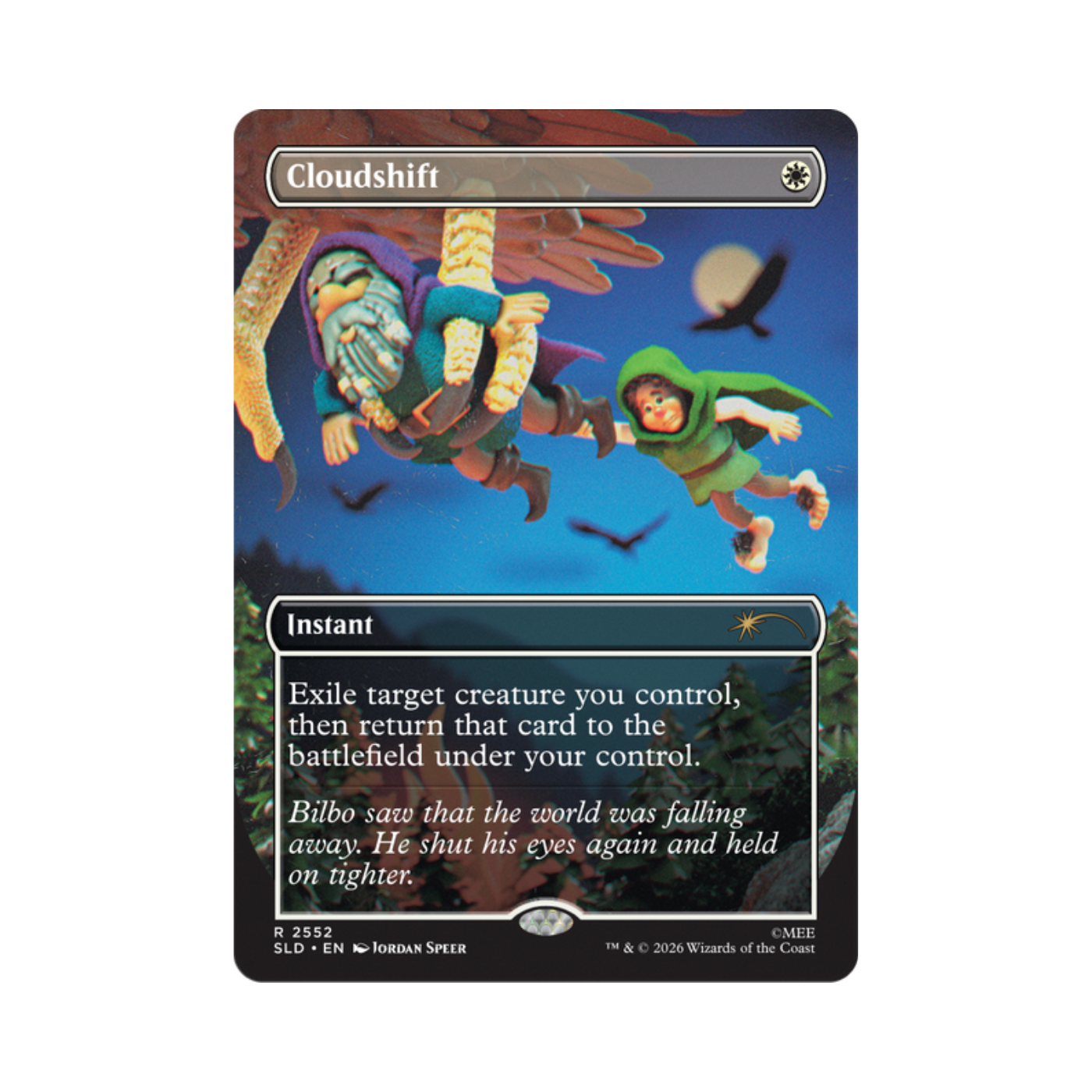 (PREVENTA) MTG Secret Lair - The Hobbit - Over the Edge of the Wild (LEER DESCRIPCIÓN)