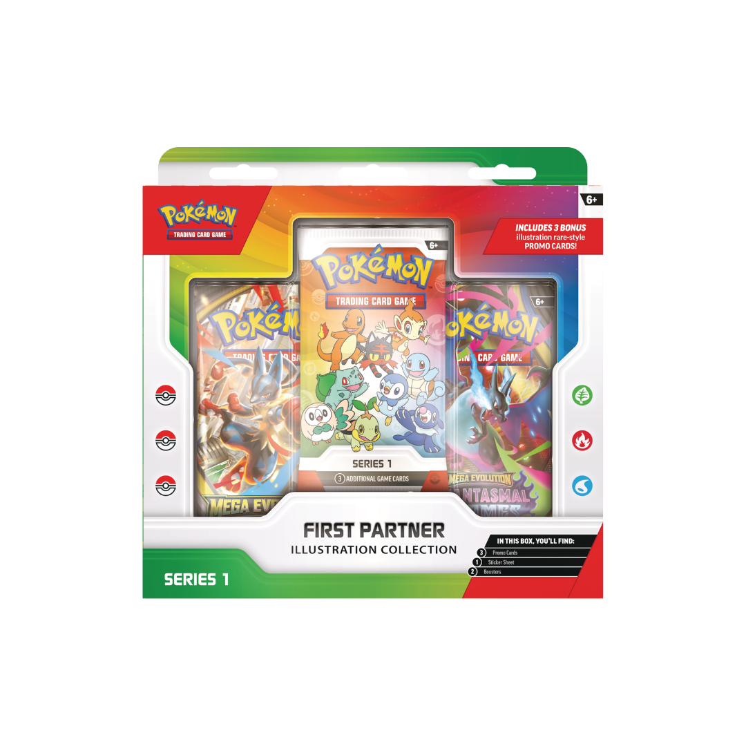 (PREVENTA) Pokémon TCG - First Partner - Illustration Collection - Series 1 (LEER DESCRIPCION)