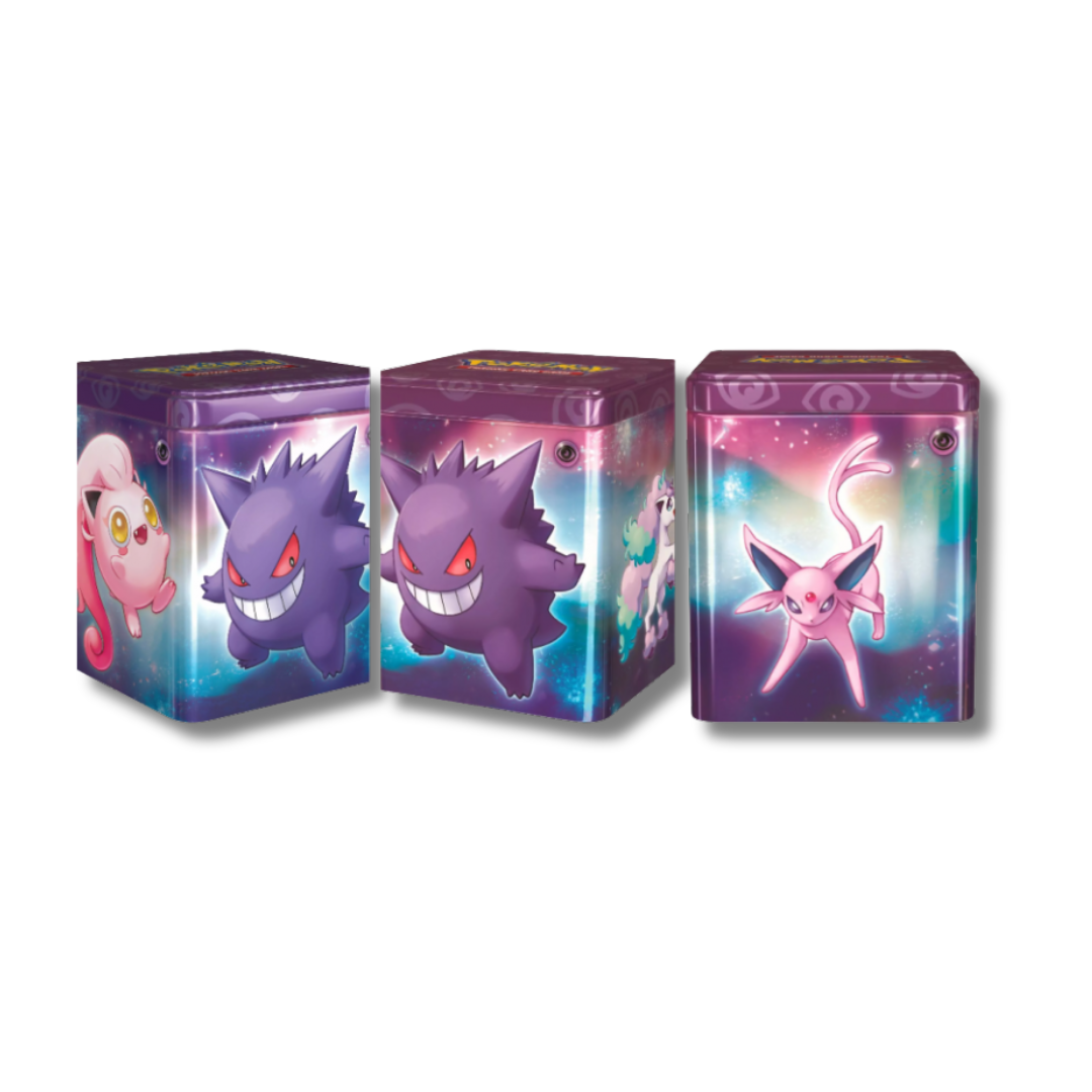 Pokemon TCG: Stacking Tin Q1 2024 Psiquico - Inglés