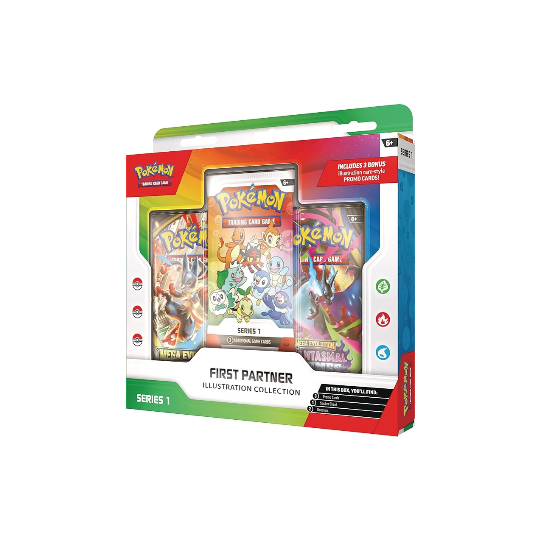 (PREVENTA) Pokémon TCG - First Partner - Illustration Collection - Series 1 (LEER DESCRIPCION)