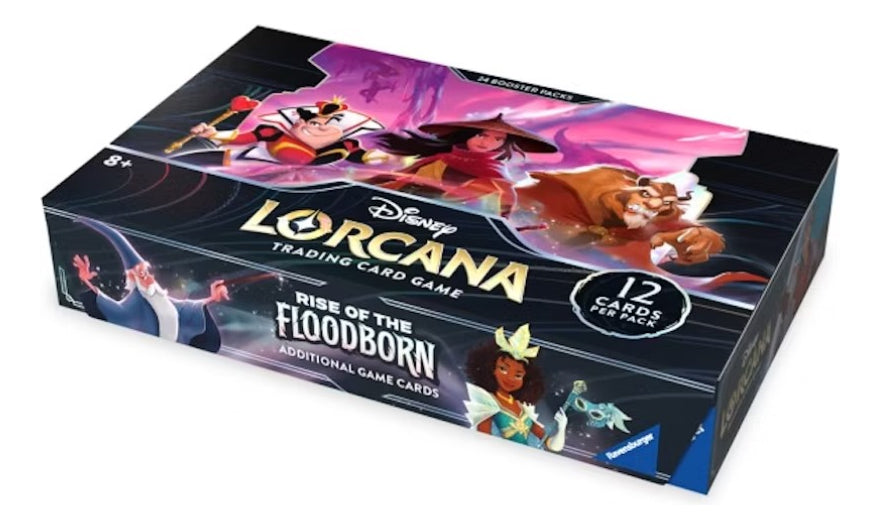 Lorcana Disney Tcg 24 Booster Packs - Rise Of The Floodborn Rise Of The Floodborn Inglés