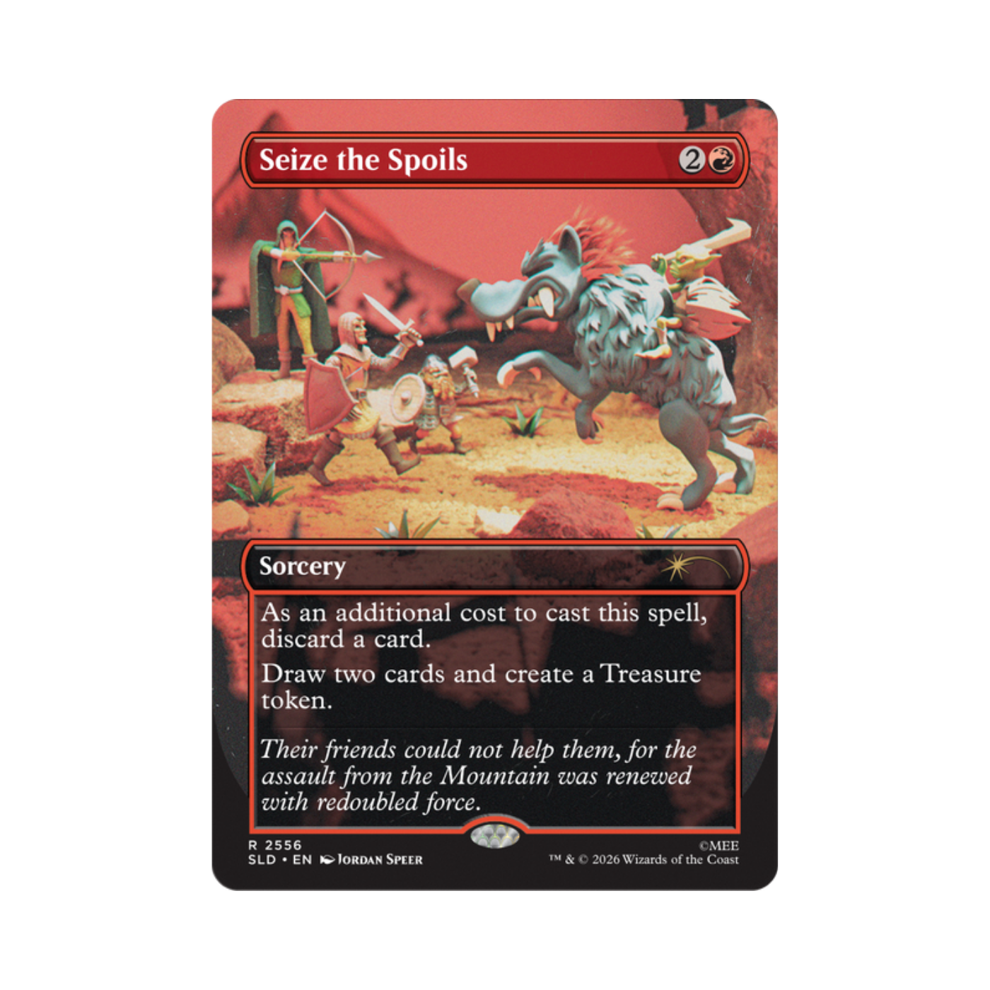 (PREVENTA) MTG Secret Lair - The Hobbit - Over the Edge of the Wild (LEER DESCRIPCIÓN)