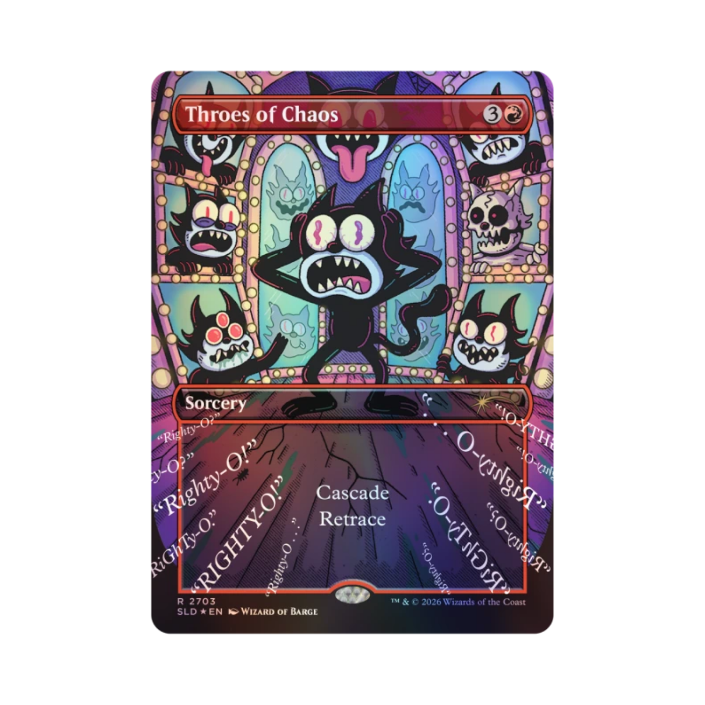 (PREVENTA) MTG Secret Lair - The Cats Are the Best - Magic Bag of Tricks - Foil