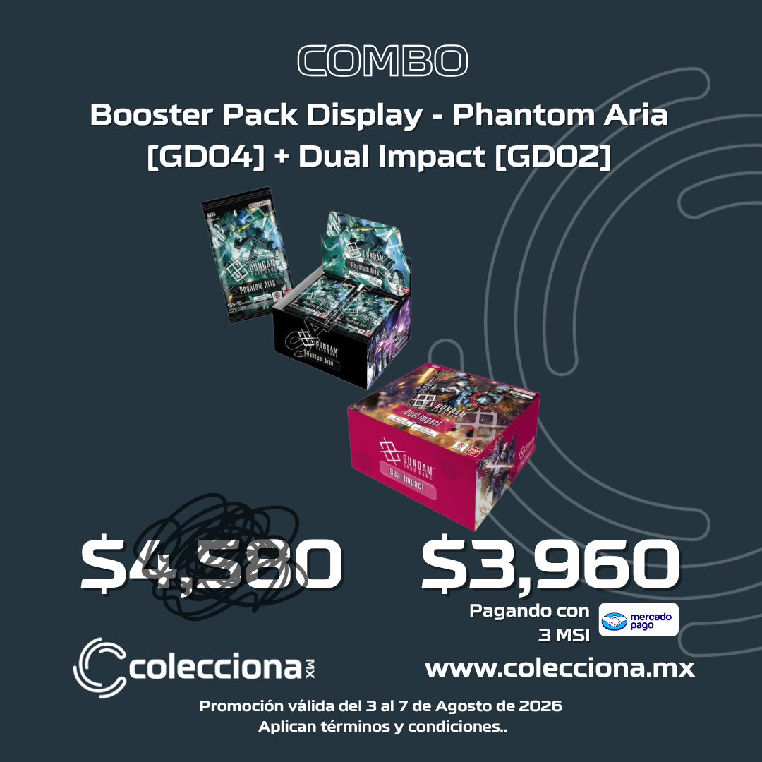 COMBO Gundam GD02 Dual Impact + GD04 Phantom Aria