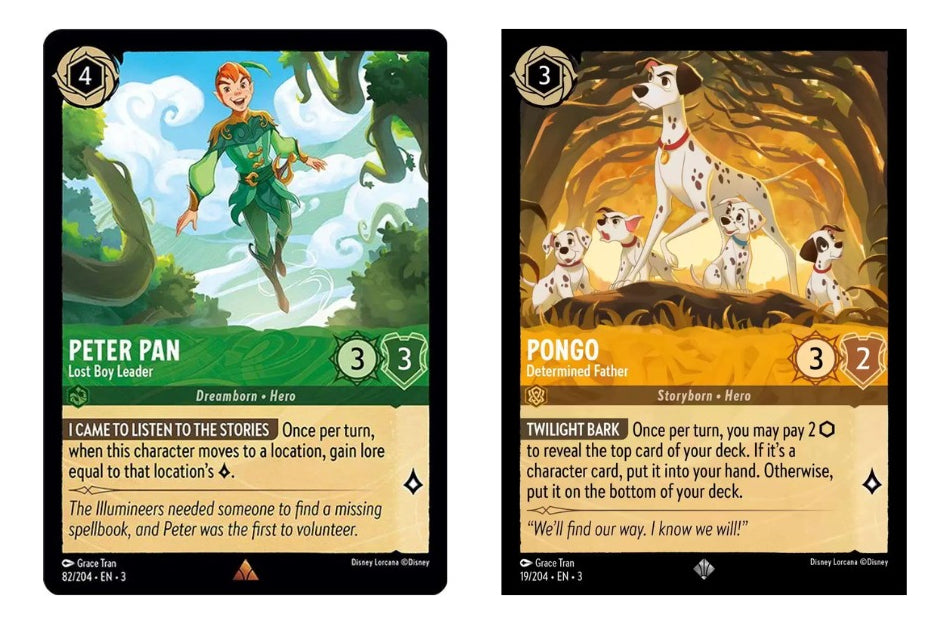 Lorcana Disney Tcg Starter Deck Into Inklands Peter Dalmata Into The Inklands Inglés