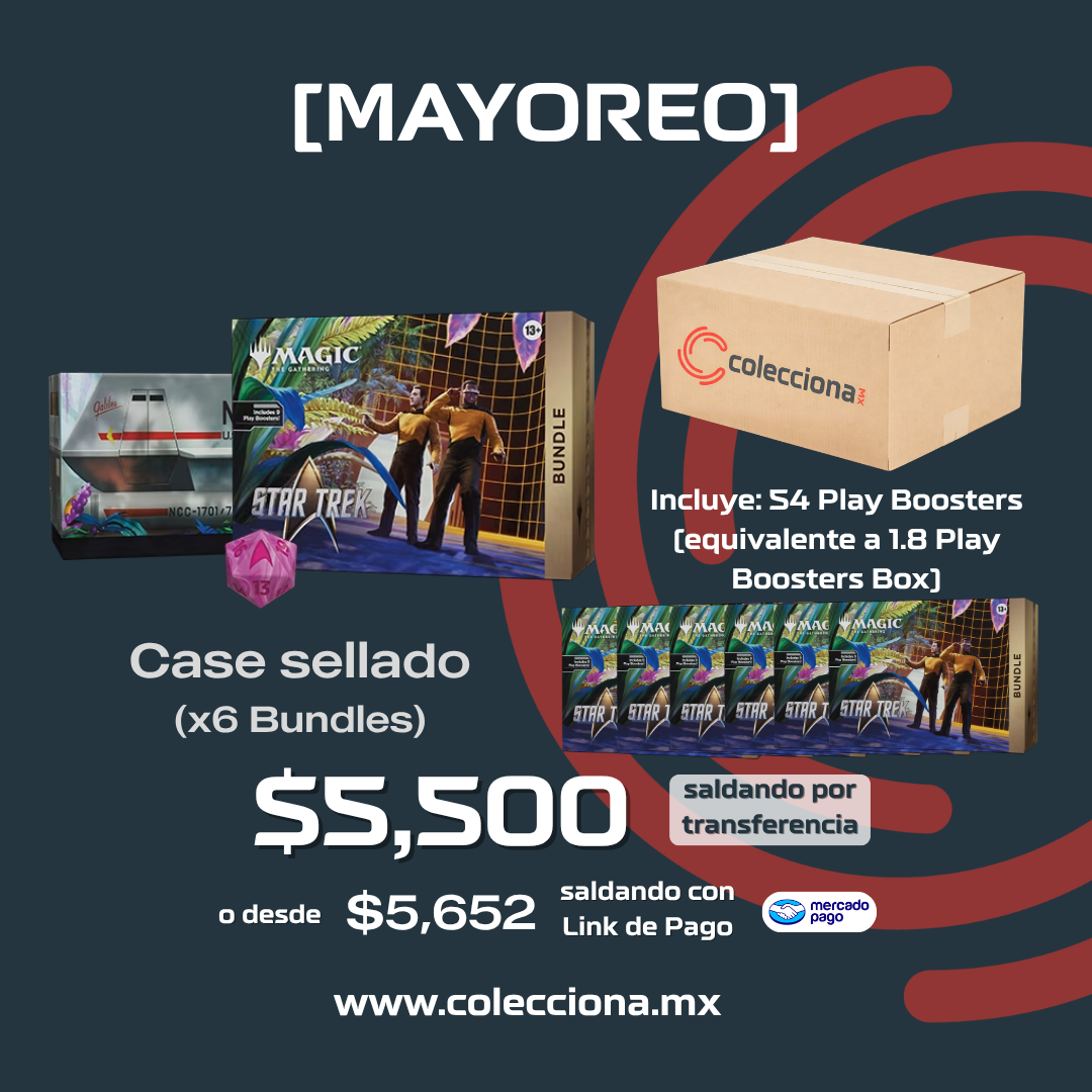 (MAYOREO) Magic The Gathering - Star Trek - x6 Bundle (IMPORTANTE LEER DESCRIPCION ANTES DE COMPRAR)