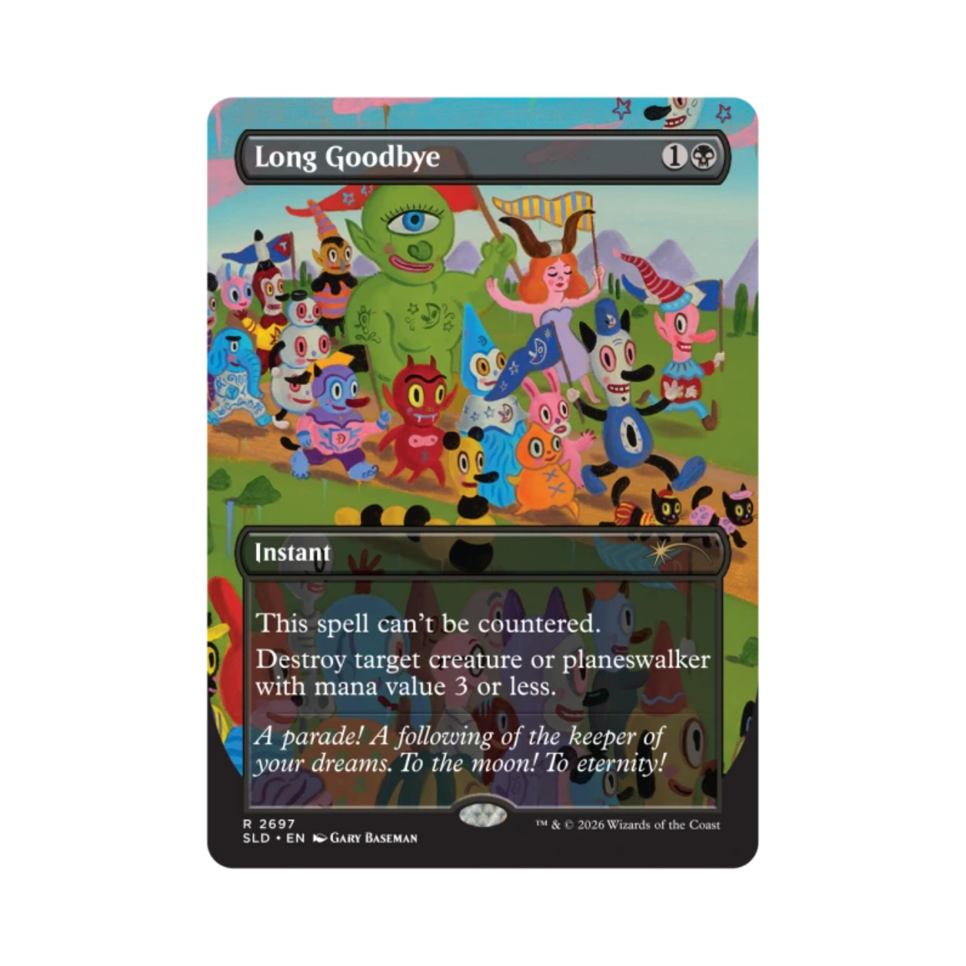 (PREVENTA) MTG Secret Lair - The Cats Are the Best - Toby's Journey by Gary Baseman