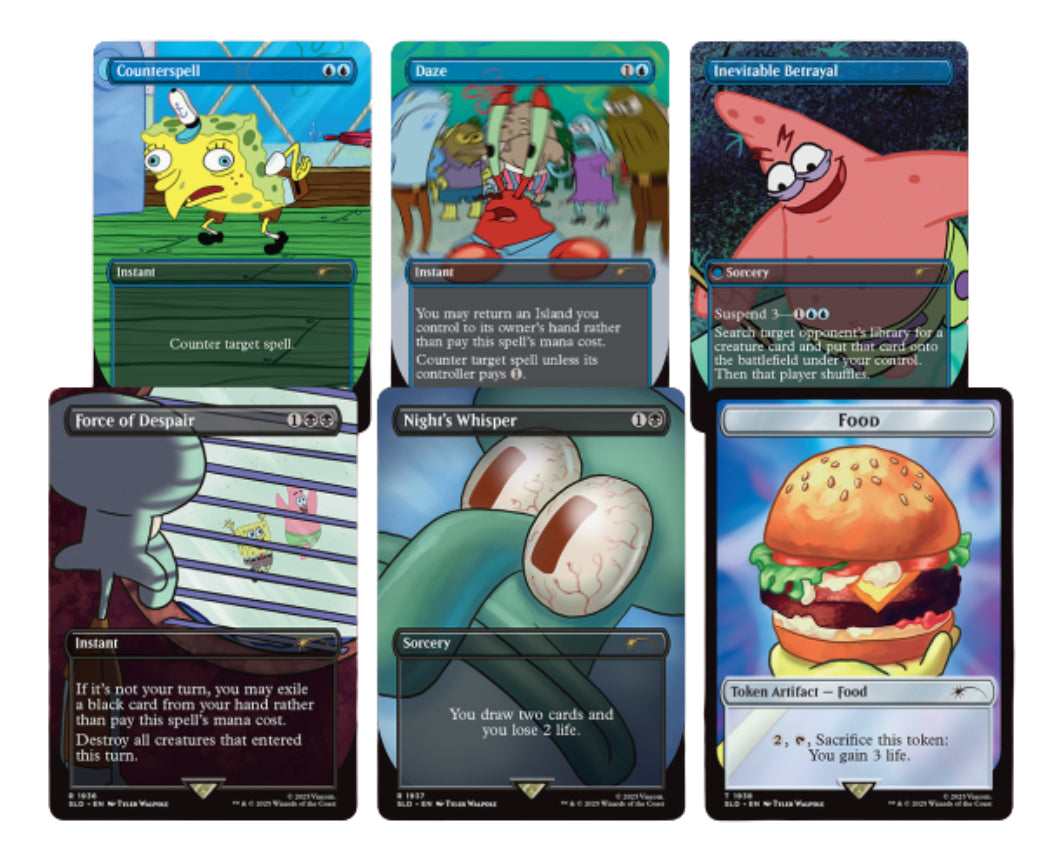 Mtg: Secret Lair - Bob Esponja - Internet Sensation - Inglés