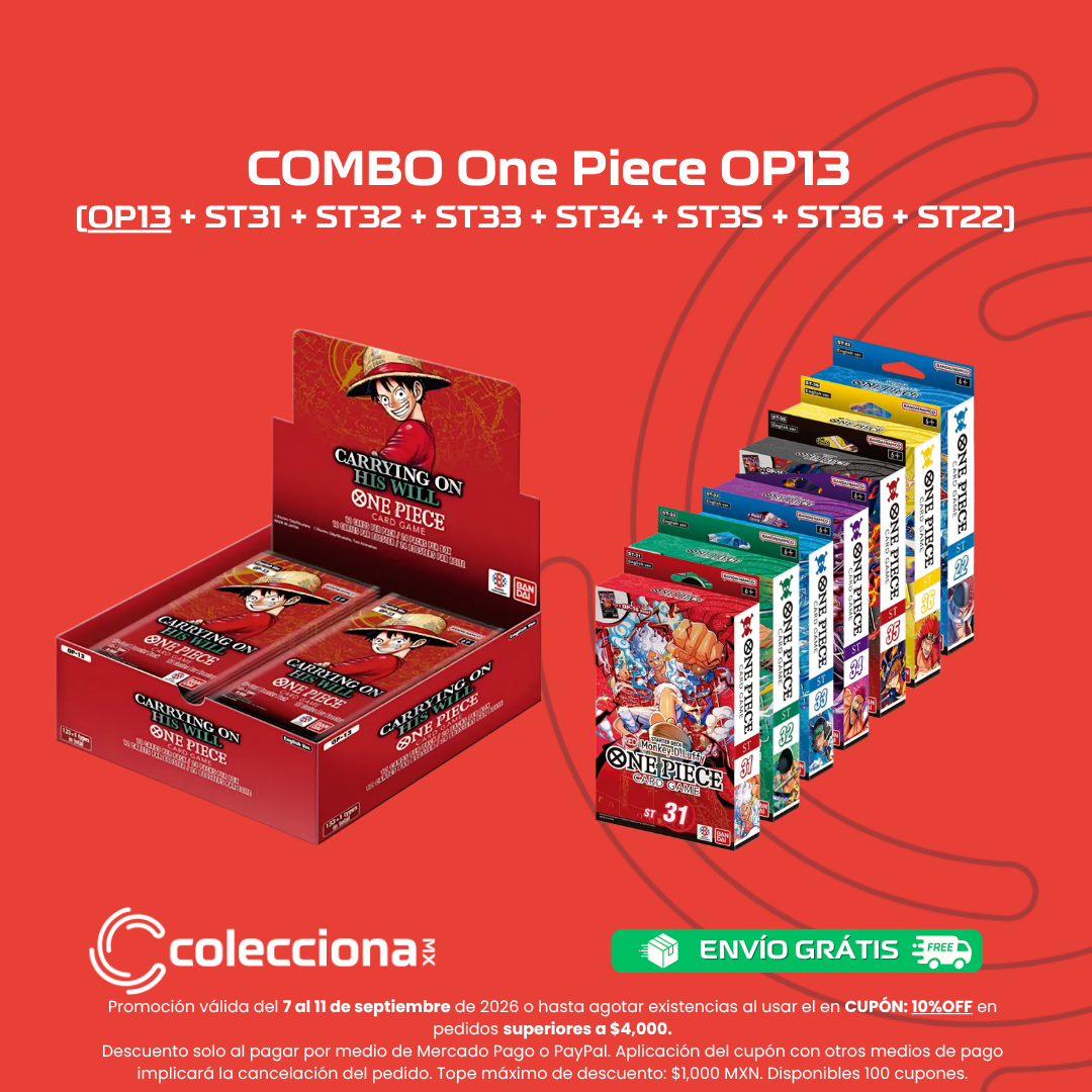 COMBO: One Piece TCG - OP13 + ST31 + ST32 + ST33 + ST34 + ST35 + ST36 + ST22
