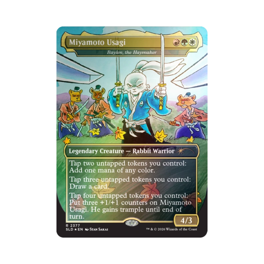 (PREVENTA) MTG Secret Lair - Teenage Mutant Ninja Turtles: Featuring Stan Sakai - Foil