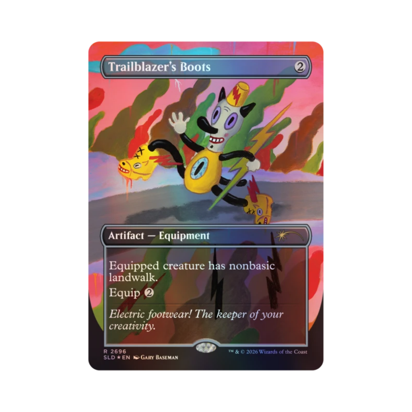 (PREVENTA) MTG Secret Lair - The Cats Are the Best - Toby's Journey by Gary Baseman - Foil