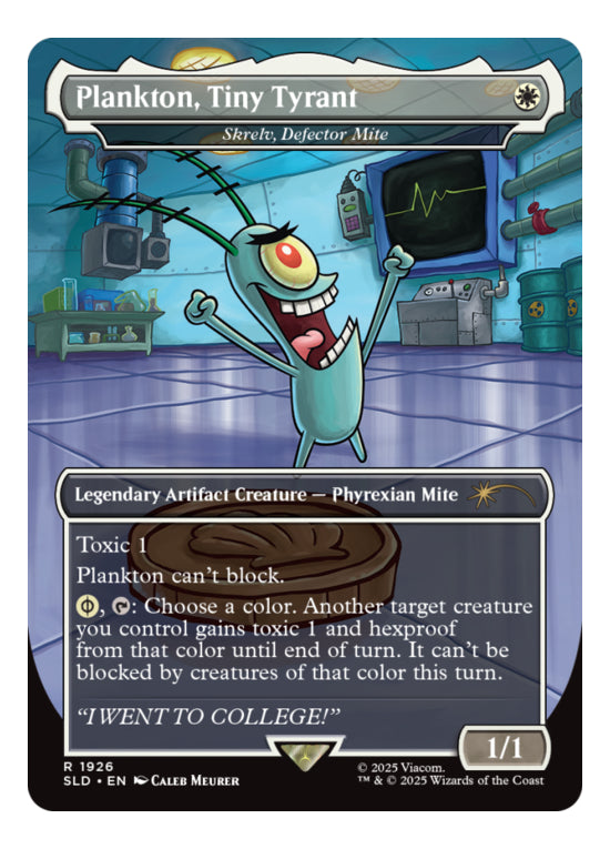 Mtg: Secret Lair - Bob Esponja - Legends Of Bikini Bottom - Inglés