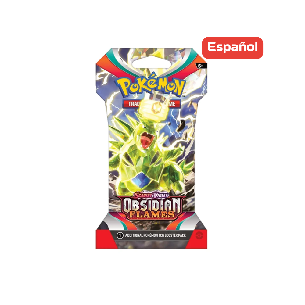 Pokémon TCG - Obsidian Flames - Sleeved Booster - Español