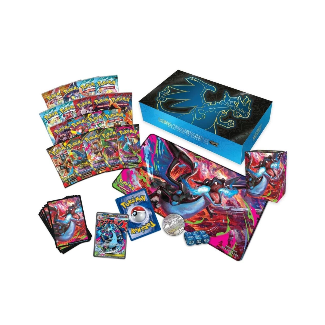 Pokemon TCG - Phantasmal Flames - Mega Charizard Ultra Premium Collection (UPC)