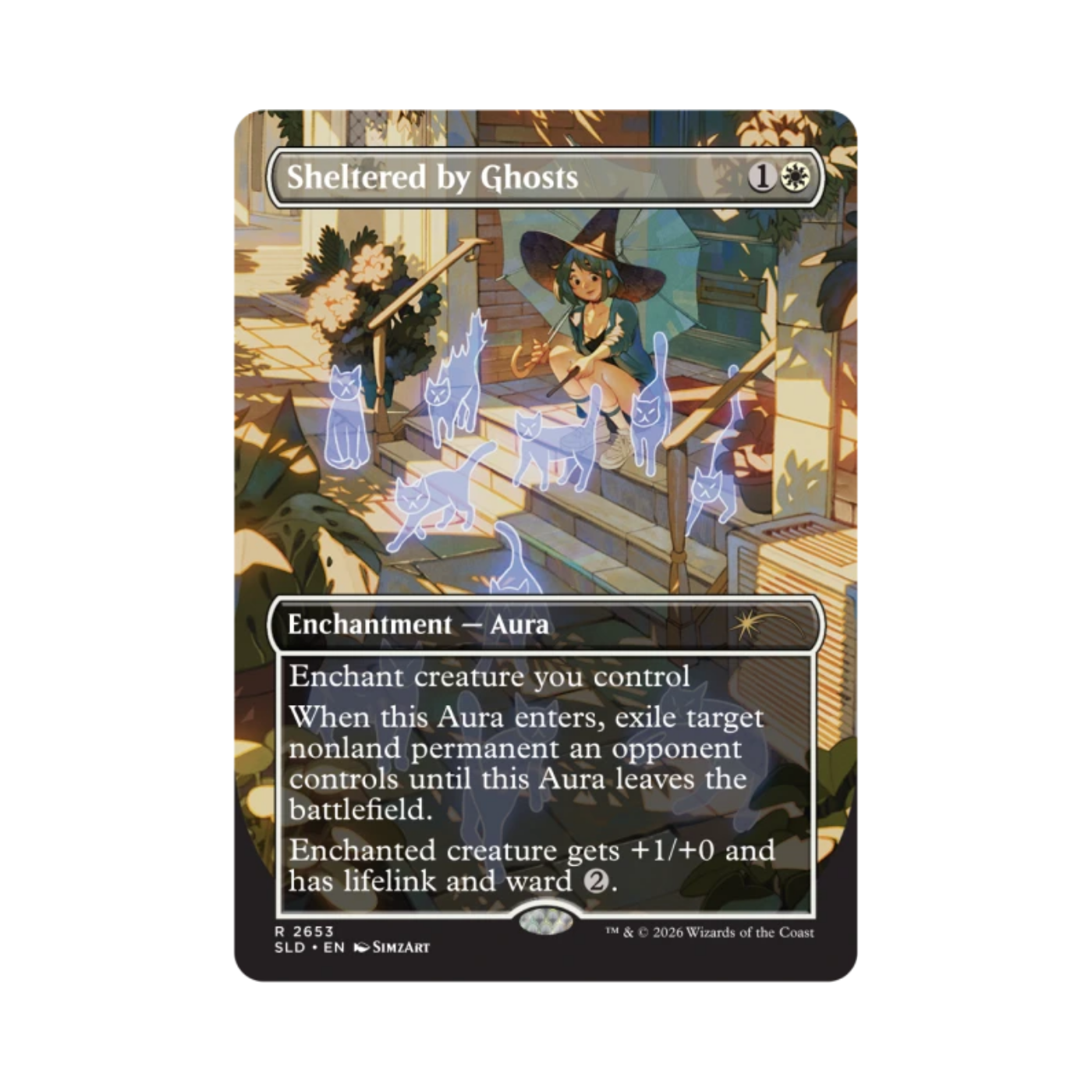 (PREVENTA) MTG Secret Lair - The Cats Are the Best - Witch's Familiar