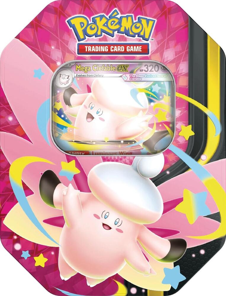 Pokémon TCG - Mega Moonlit - Tin - Clafable