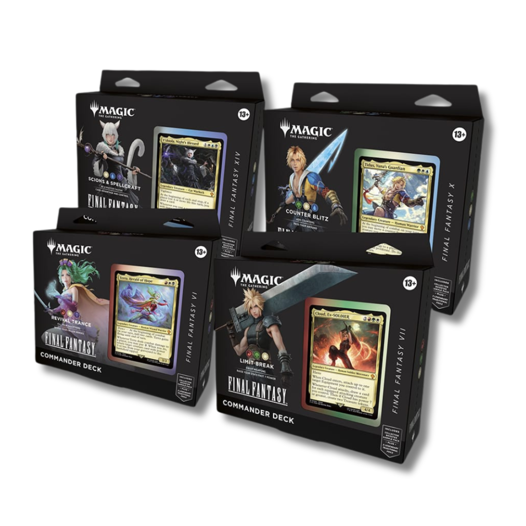 Magic The Gathering: Final Fantasy - Set Commander Deck - Español