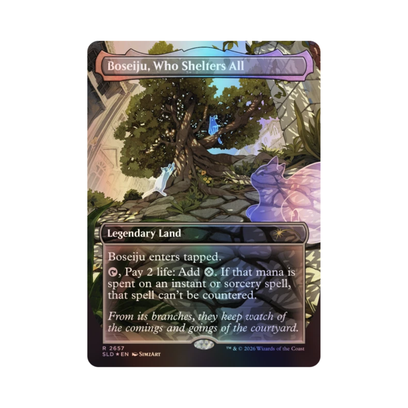 (PREVENTA) MTG Secret Lair - The Cats Are the Best - Witch's Familiar - Foil