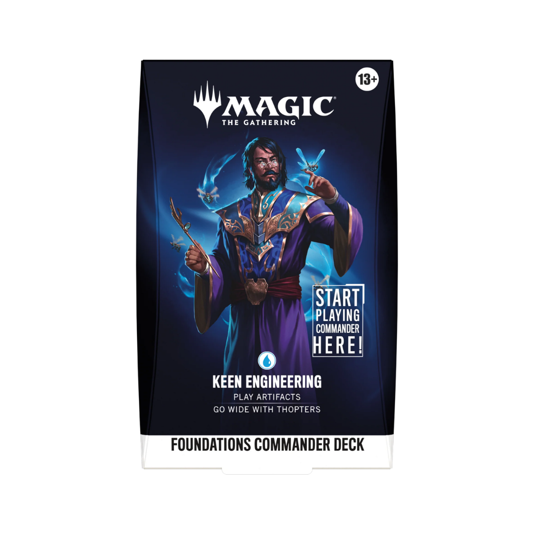 Magic The Gathering: Foundations Commander Deck - Keen Engeneering
