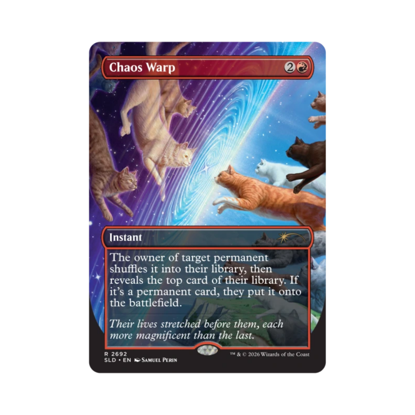 (PREVENTA) MTG Secret Lair - The Cats Are the Best - Cats of Chaos