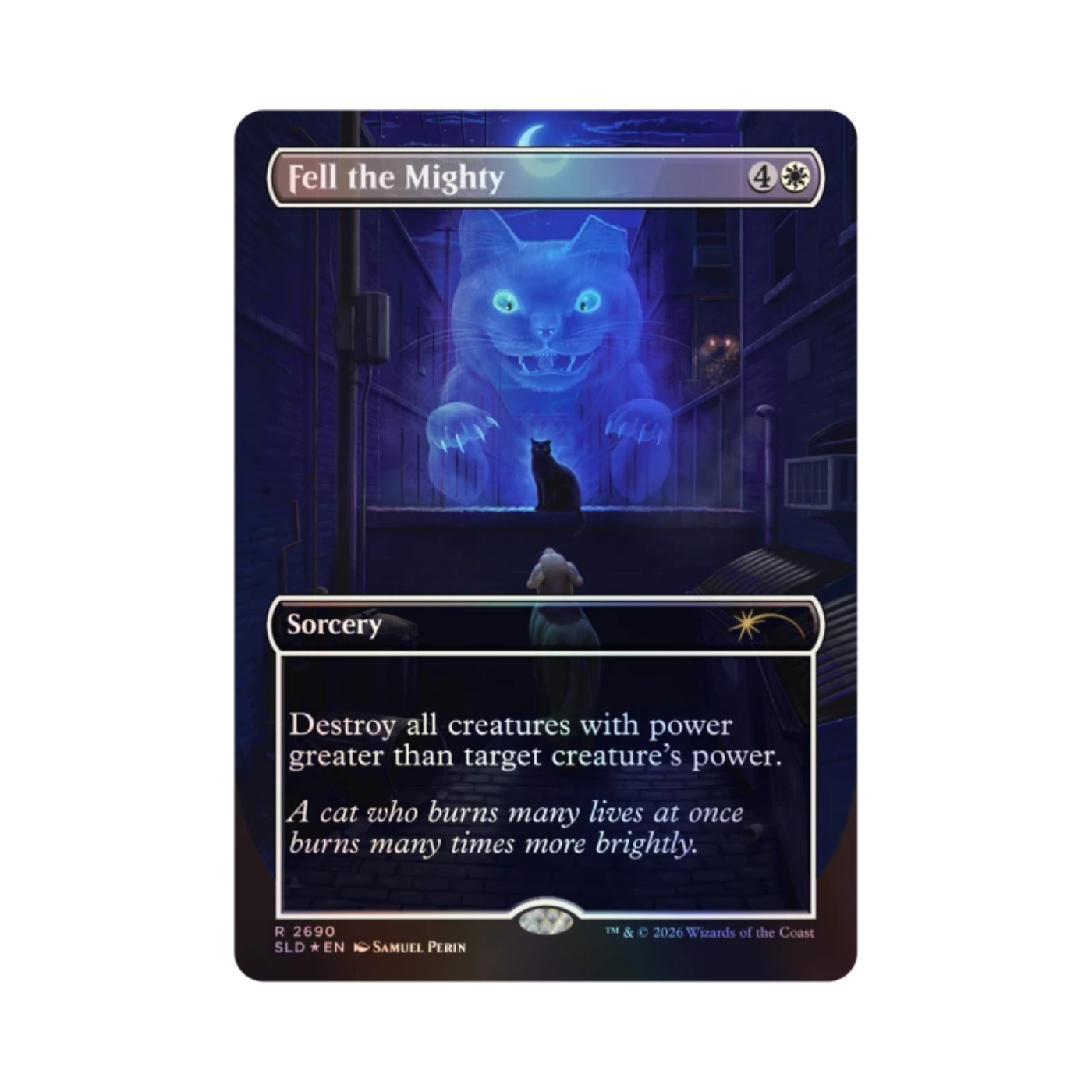 (PREVENTA) MTG Secret Lair - The Cats Are the Best - Cats of Chaos - Foil