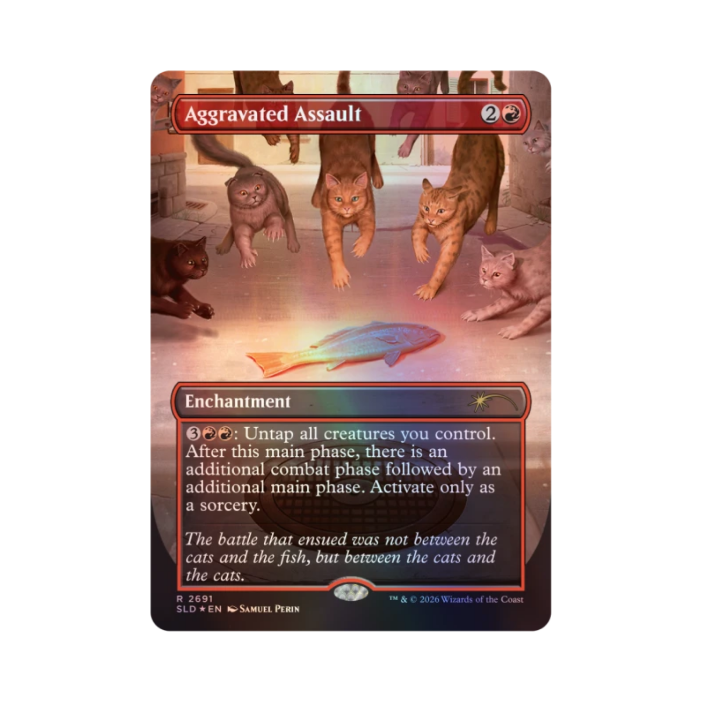(PREVENTA) MTG Secret Lair - The Cats Are the Best - Cats of Chaos - Foil