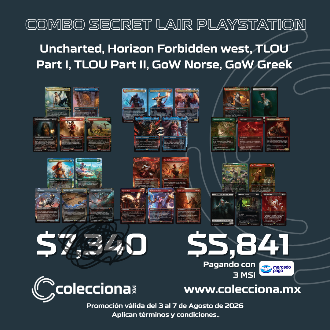 COMBO MTG Secret Lair - Playstation - Inglés