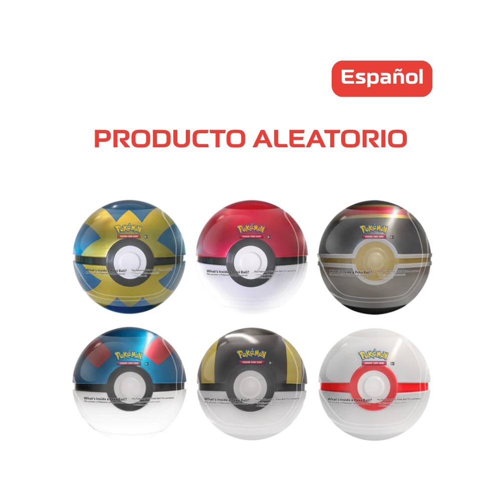 Pokémon TCG - Best of 2021 - Pokeball Tin - Reprint - Español (aleatorio)