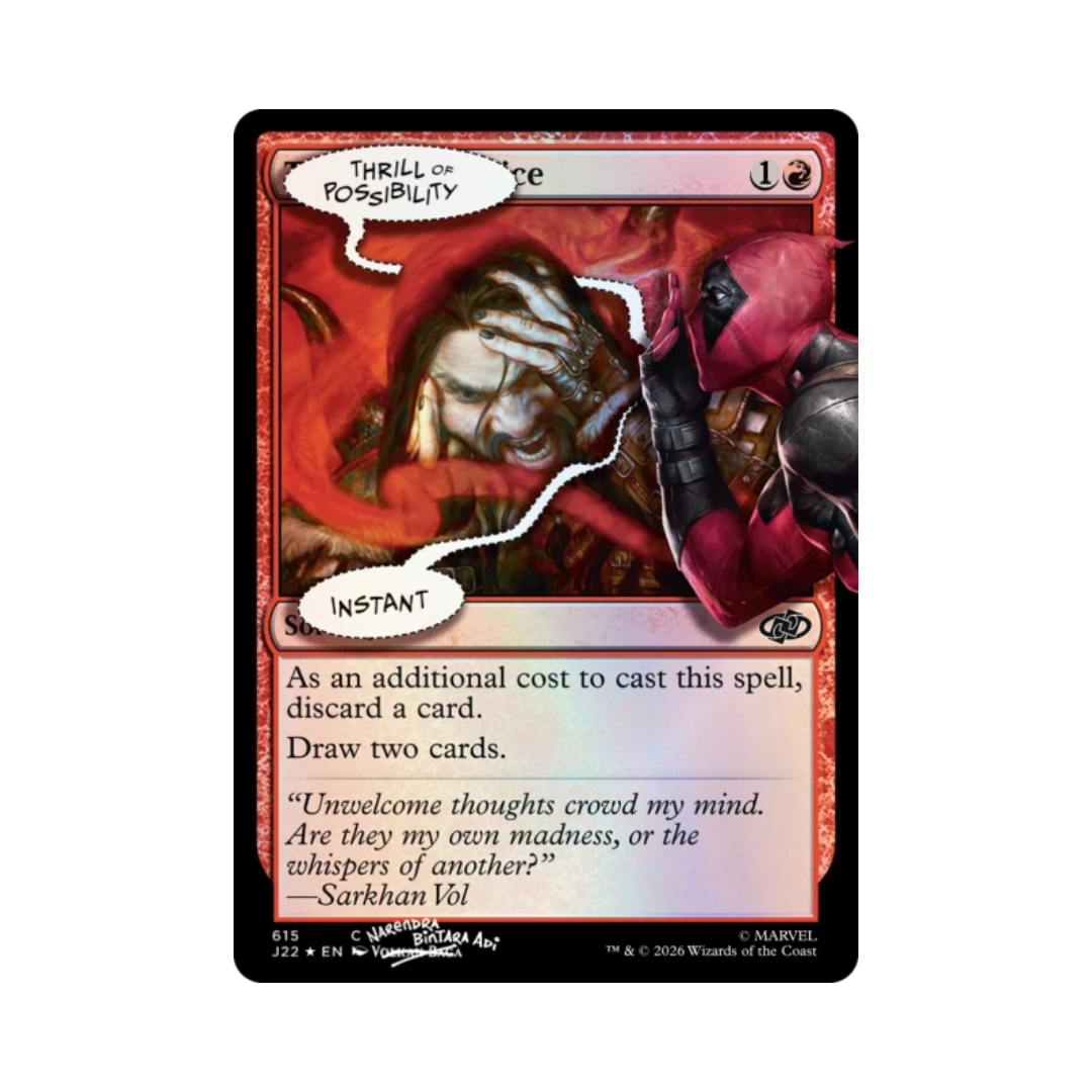 MTG Secret Lair - Marvel's Deadpool: I Fixed It (You're Welcome) - Foil