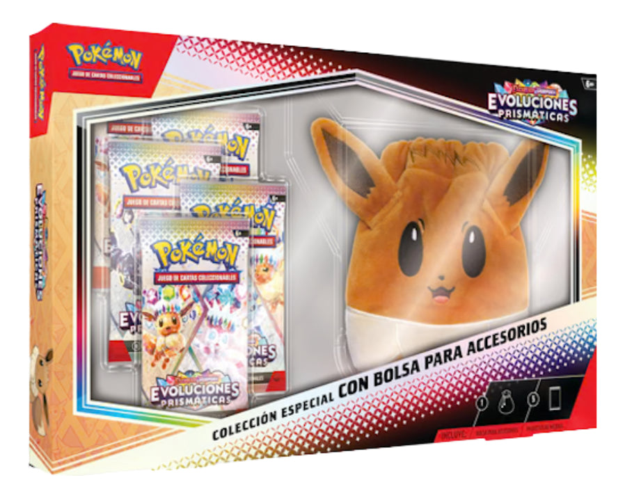 Pokémon Tcg Eevee Accessory Pouch Special Collection Español Prismatic Evolutions Español