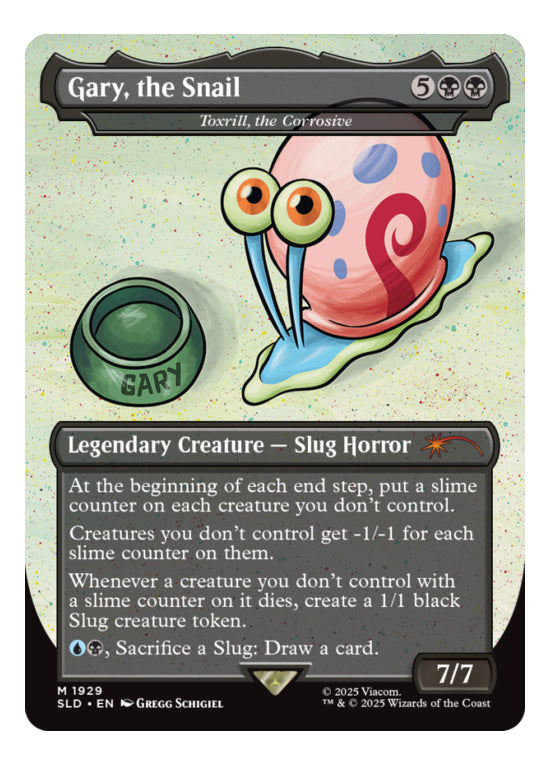 Mtg: Secret Lair - Bob Esponja - Legends Of Bikini Bottom - Inglés