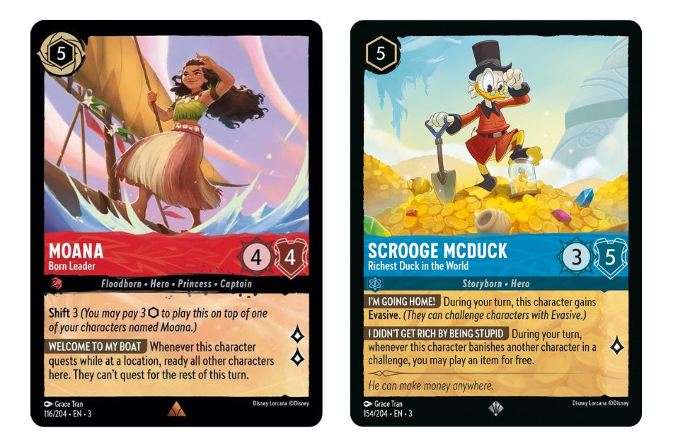 Lorcana Disney Tcg Starter Deck Into Inklands Macduck Moana Into The Inklands Inglés