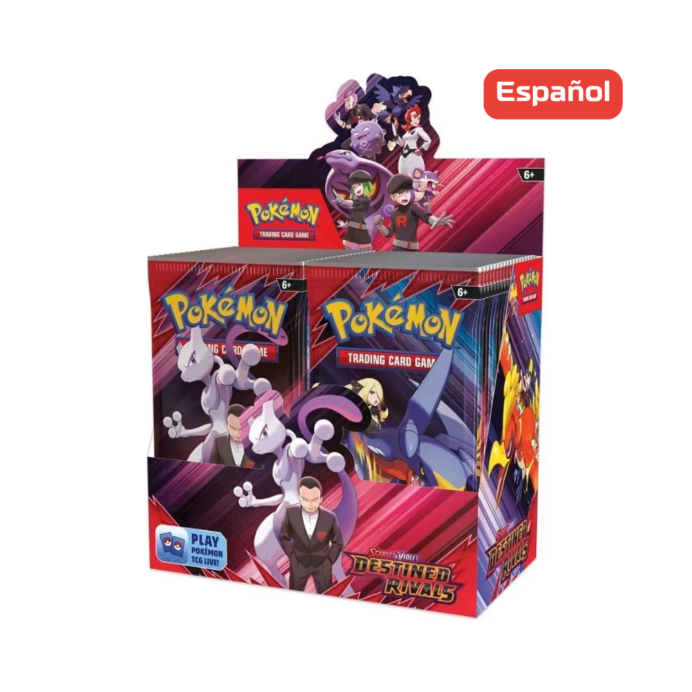 Pokémon TCG - Destined Rivals - Booster Display - Español