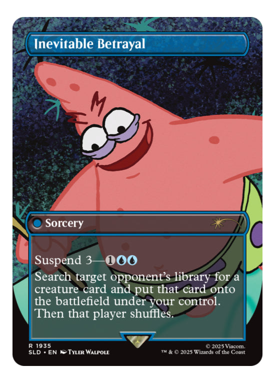 Mtg: Secret Lair - Bob Esponja - Internet Sensation - Inglés