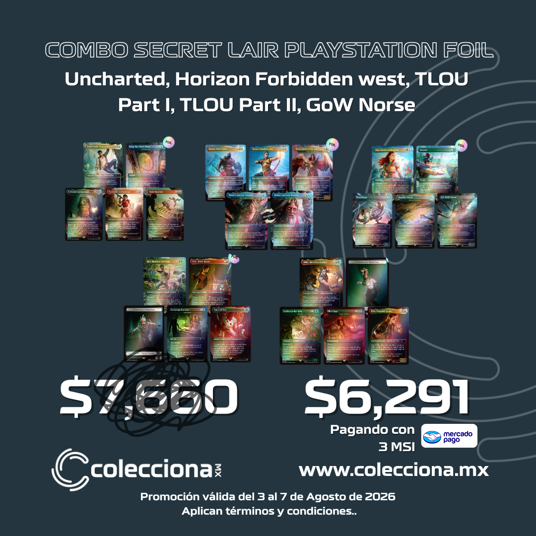 COMBO - MTG Secret Lair - Playstation - Foil - Inglés