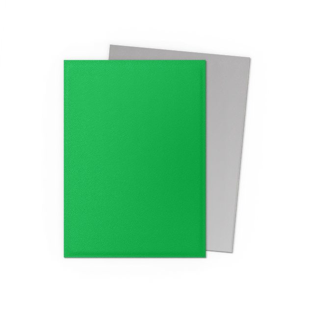 Mica Standard Dual Matte - Dragon Shield - Apple Green & Silver