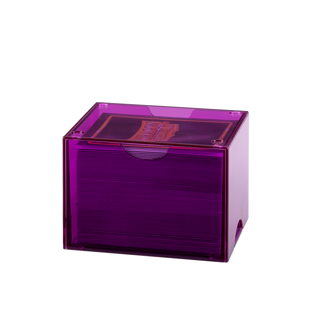 Dragon Shield - Deckbox - 100+ Strongbox - Clear Purple