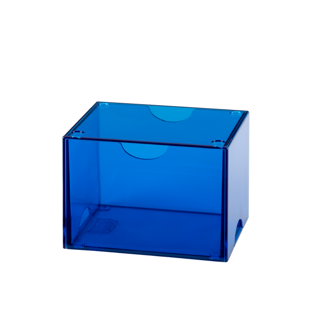 Dragon Shield - Deckbox - 100+ Strongbox - Clear Blue