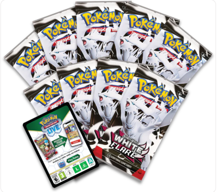 Pokémon TCG: Unova WHITE FLARE - Elite Trainer Box (Español)