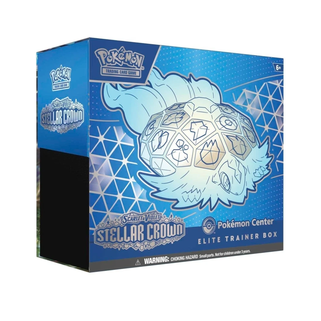 Pokemon Center TCG - Stellar Crown - Elite Trainer Box ETB - Inglés