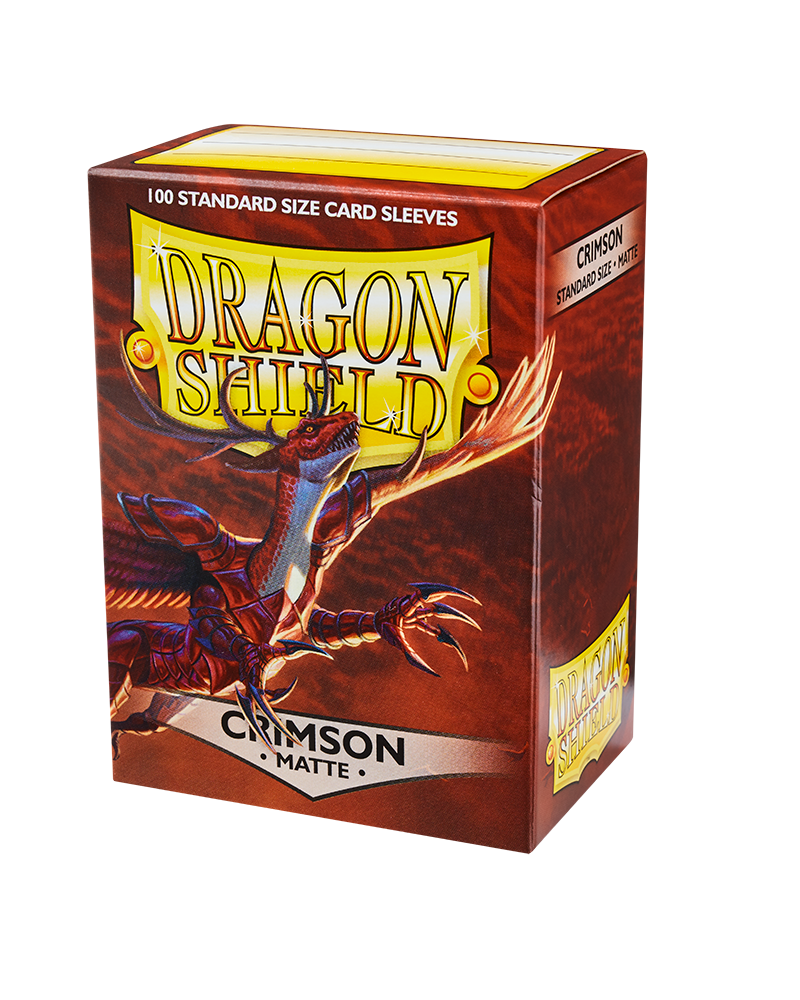 Mica Standard Matte - Dragon Shield - Crimson