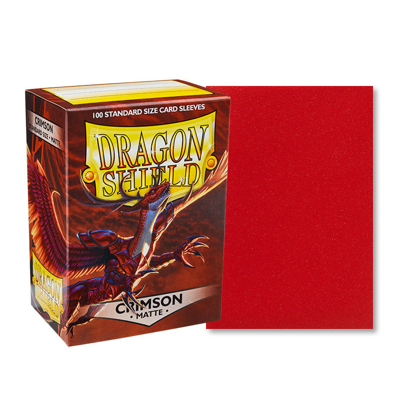 Mica Standard Matte - Dragon Shield - Crimson