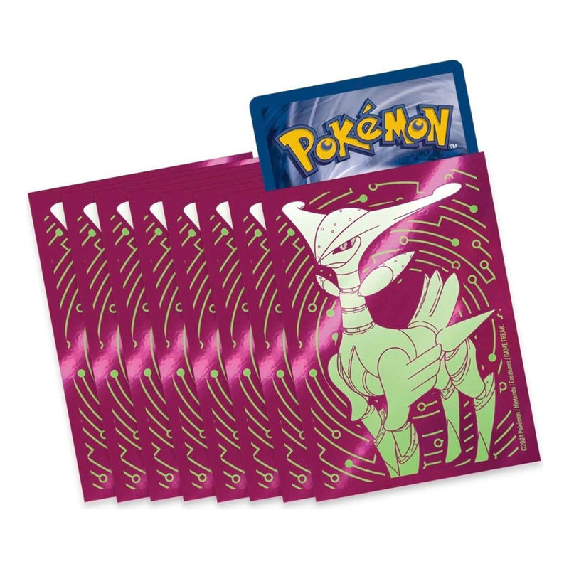Pokemon Center TCG - Temporal Forces - Iron Leaves - Elite Trainer Box Etb - Inglés