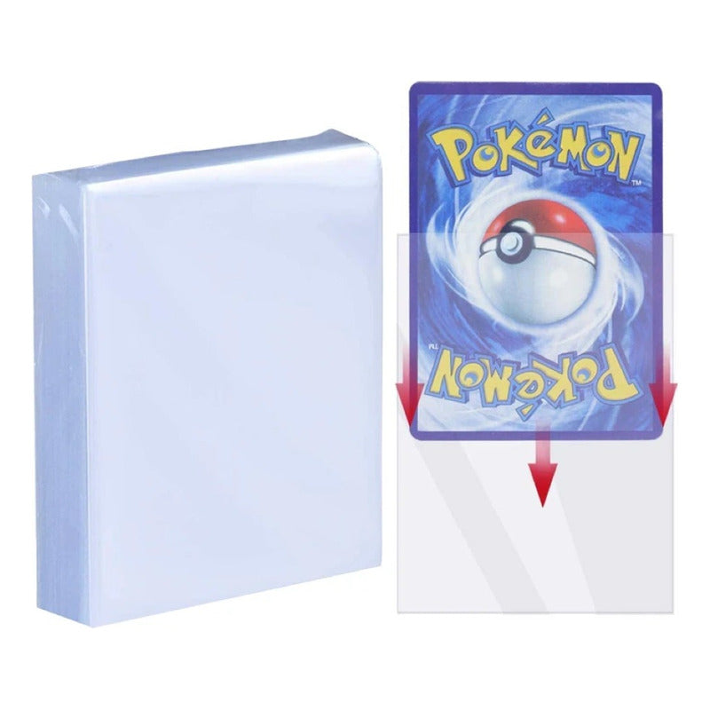 Pack De 300 Card Sleeves Micas Tcg Pokemon Mtg Yugioh