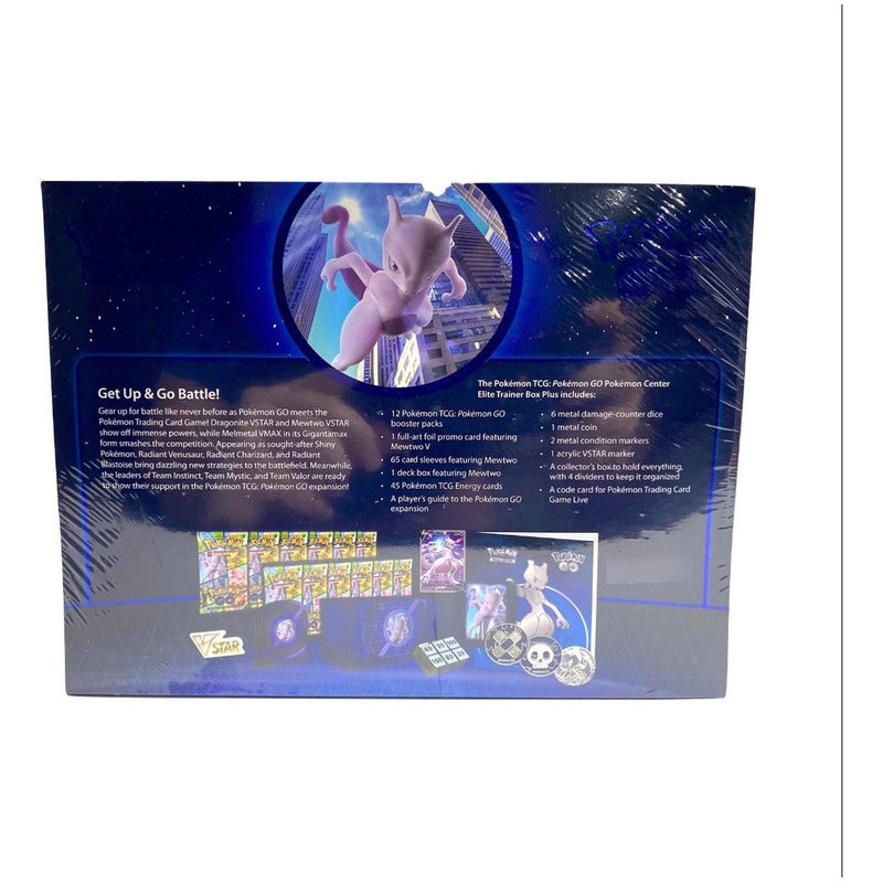 Pokemon Center TCG - Pokemon Go - Elite Trainer Box Etb - Inglés