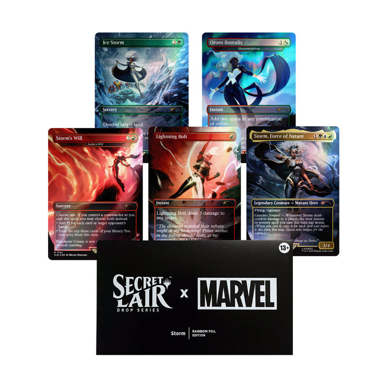 マジック：ザ・ギャザリング MTG Secret Lair Marvel's Storm Foil Secret Lair x Marvel's Storm | Secret Lair